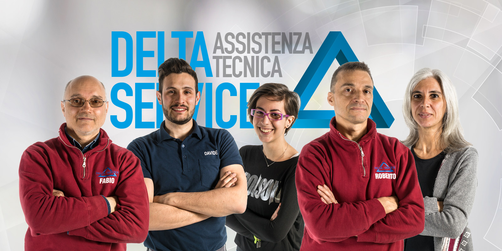 Il team di assistenza tecnica delta service
